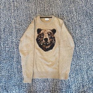 Old Navy bear sweater